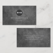 Carte de visite du logo du formateur personnel (Devant / Derrière)