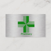 Carte de visite du logo du propriétaire/directeur (Dos)