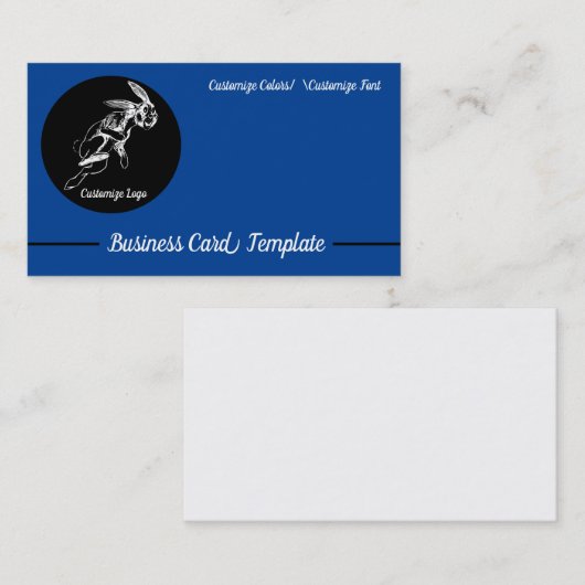 Carte de visite du logo Jack Rabbit (Devant / Derrière)