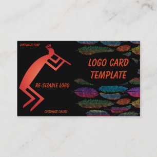 Carte de visite du logo Kokopelli