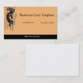 Carte de visite du logo Kokopelli (Devant / Derrière)