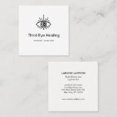 Carte de visite du logo Moon Star Third Eye (Devant / Derrière)