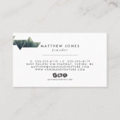 Carte de visite du logo Outdoor Adventure (Dos)