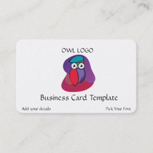 Carte de visite du logo Owl