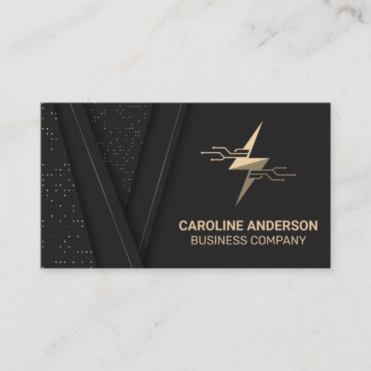 Carte de visite du logo Tech de la torche (Devant)