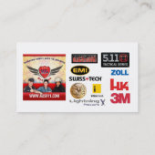 Carte de visite du magasin de MJ 911 (Dos)