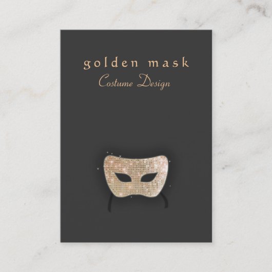 Carte de visite du Masque du Théâtre (Devant)