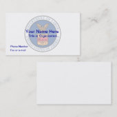 CARTE DE VISITE du ministère du Travail des États- (Devant / Derrière)