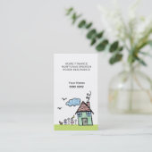 Carte de visite du Modèle des finances de la Maiso (Debout devant)