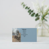 Carte de visite du moteur à vapeur (Debout devant)