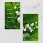 Carte de visite du muguet (Devant / Derrière)