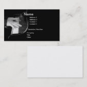 Carte de visite du musicien (Devant / Derrière)