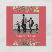 Carte de visite du Nouvel An (Devant)