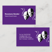 Carte de visite du personnel de production de l'éq (Devant / Derrière)