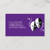 Carte de visite du personnel de production de l'éq (Dos)