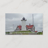 Carte de visite du phare de Nobska Point (Dos)