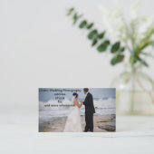 CARTE DE VISITE DU PHOTOGRAPHE mariage (Debout devant)
