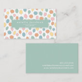 Carte de visite du planificateur de la fête des ba (Devant / Derrière)