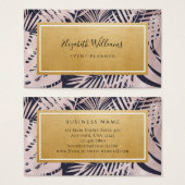 Carte de visite du planificateur d'événements Trop (Devant & derrière)