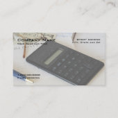 Carte de visite du planificateur financier (Devant)