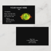 CARTE DE VISITE ~ DU PLOT RÉFLECTORISÉ (Devant / Derrière)