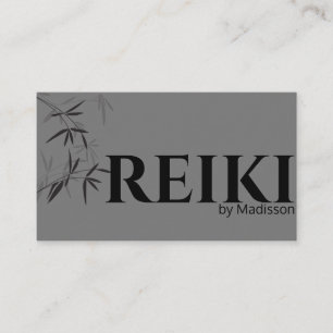 Carte de visite du praticien du bambou Reiki