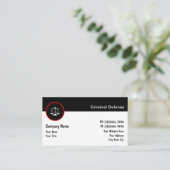 Carte de visite du procureur (Debout devant)