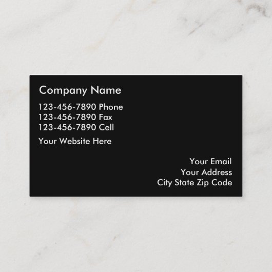 Carte de visite du procureur (Dos)