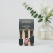 Carte de visite du procureur (Debout devant)