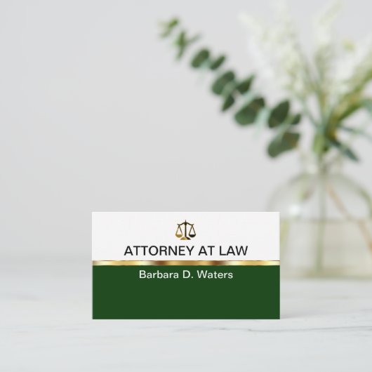 Carte de visite du procureur (Debout devant)