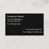 Carte de visite du procureur (Dos)