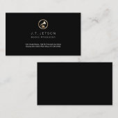 Carte de visite du producteur de musique Gold Gram (Devant / Derrière)