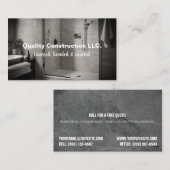 Carte de visite du programme d'installation de mos (Devant / Derrière)