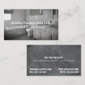 Carte de visite du programme d'installation de mos (Devant / Derrière)