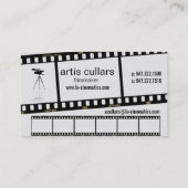 carte de visite du réalisateur (Dos)