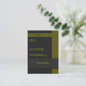 Carte de visite du responsable des ventes (Debout devant)