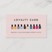 Carte de visite du salon (Devant)