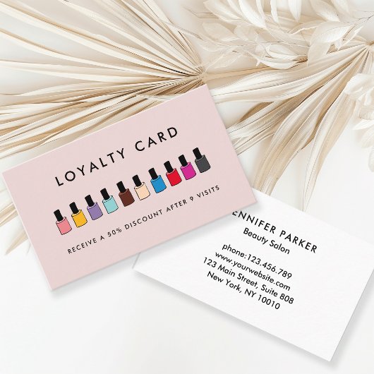 Carte de visite du salon