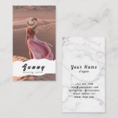 Carte de visite du salon de bronzage (Devant / Derrière)