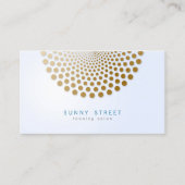 Carte de visite du salon de bronzage Points Cercle (Devant)