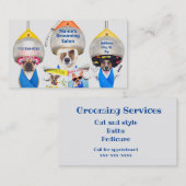 Carte de visite du salon de culture (Devant / Derrière)