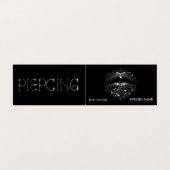 Carte de visite du salon de perçage (Extérieur déplié)