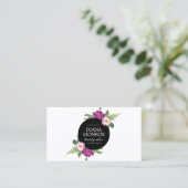 Carte de visite du Salon Floral Moderne (Debout devant)