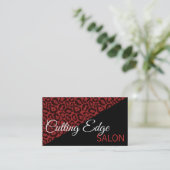 Carte de visite du salon Red Leopard (Debout devant)