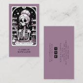 Carte de visite du salon Tarot Nail (Devant / Derrière)