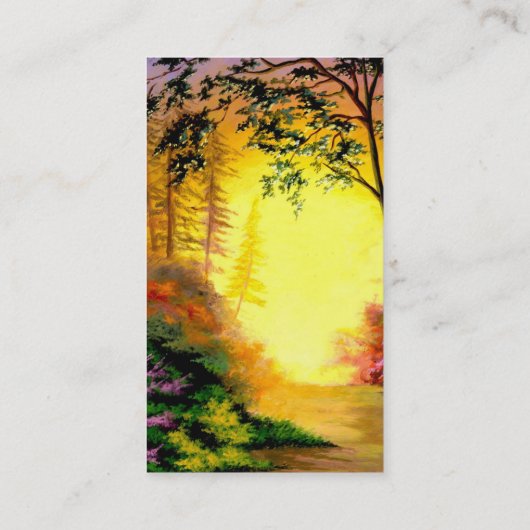 Carte de visite du sentier Sunrise (Dos)