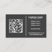 Carte de visite du service de balayage de la chemi (Devant)