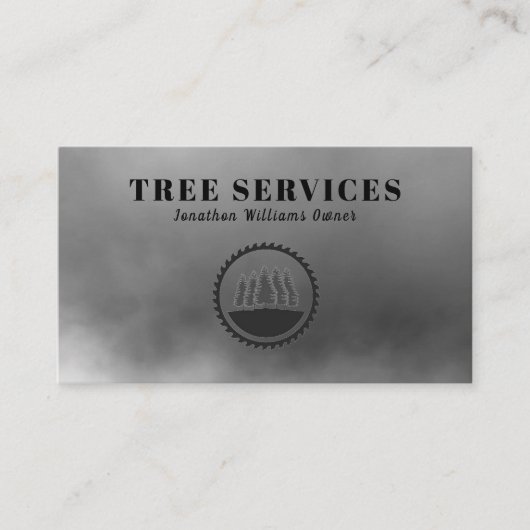 Carte de visite du service de compensation d'arbor (Devant)