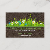 Carte de visite du service de jardin paysager du s (Devant)