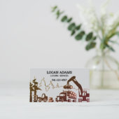 Carte de visite du service de journalisation (Debout devant)